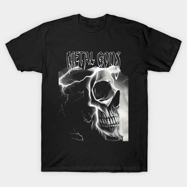 Death Metal T-Shirt by MckinleyArt